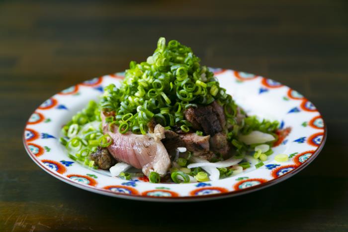 鶏の炭火焼き 『伊万里香ねぎ』盛り